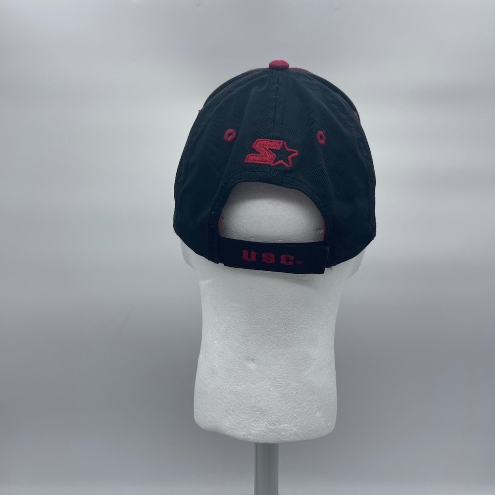 Starter South Carolina Gamecocks Adult OSFM Garnet Black Hat USC Baseball Cap - Picture 6 of 9